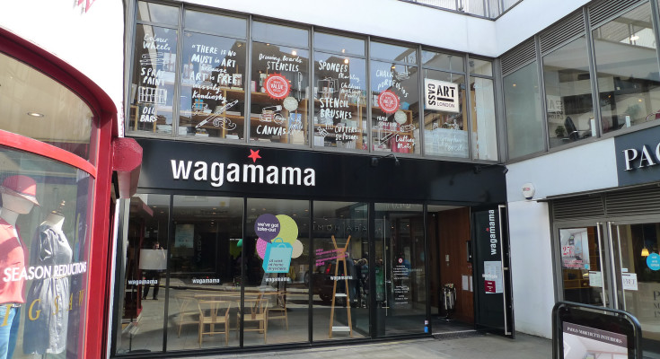 Wagamama por Ewan Munro (Flickr)